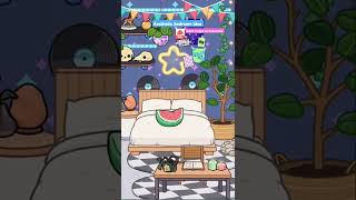 Aesthetic toca Boca bedroom idea #ytshort #shorts #tocaroom