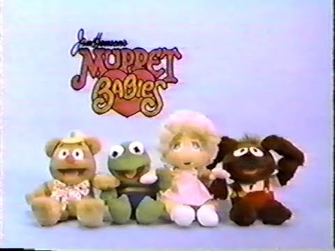 Muppet Babies Plush Dolls Commercial (1986) - Hasbro Softies || 80s Commercials