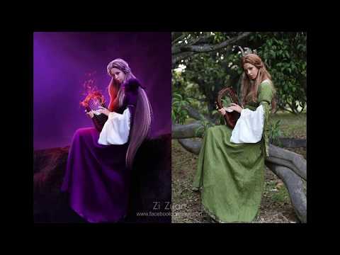 Speed art Photo Manipulation - Dark purple Fantasy effect (Photoshop Cs6)