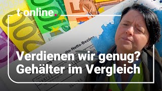 Hier verraten fünf Personen ihr Nettogehalt – wo liegen Sie?