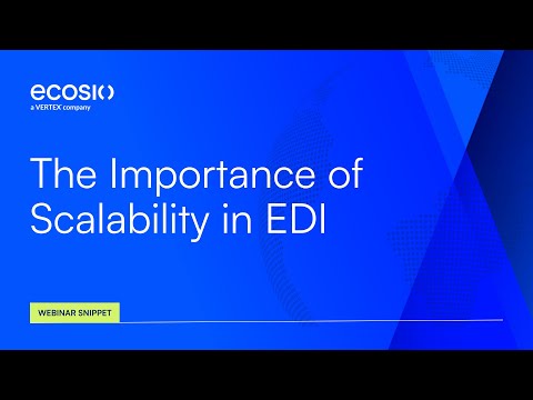 The Importance of Scalability in EDI