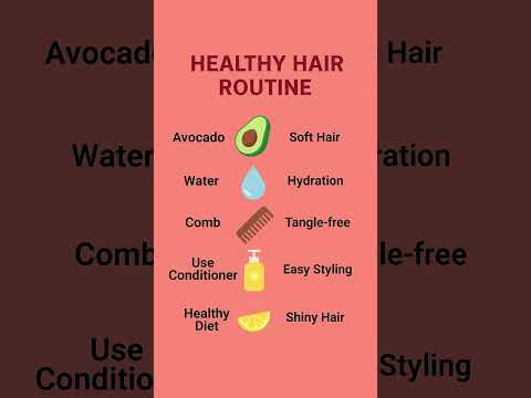 Stop Hair Fall FAST! My Proven Healthy Hair Routine. #hairfall #shinyhair #health #asmr #selfcare