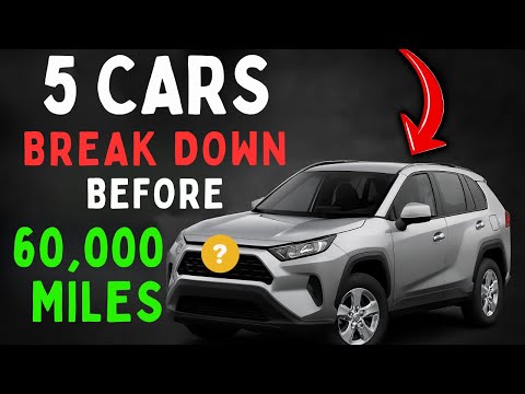 5 Cars That Will Break Down Before 60,000 Miles (Money Pits!)