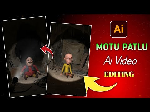 Instagram Viral Reels Editing | Motu Patlu Ai Video Editing Torch Ai Video Editing | #ai 