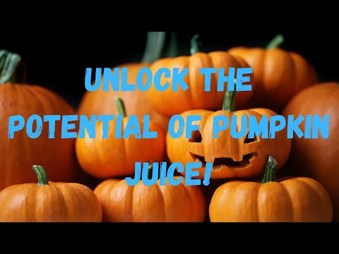 "Magical Pumpkin Juice: Benefits and Surprising Uses! 🎃✨"