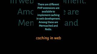Caching in PHP using Memcached or Redis