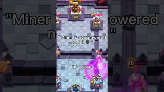 Nerf miner✅️ Nerf prince ✅️ #clashroyale #supercellcreator #gaming #supercell