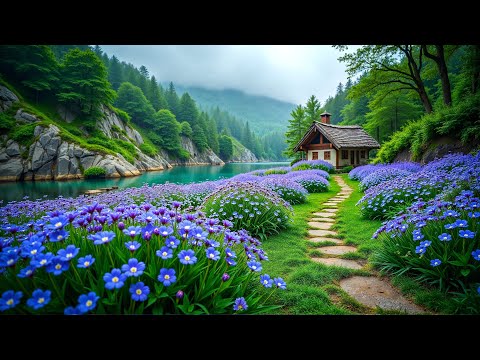 Blooming Tranquility 🌸 Soothing Music For The Nerves | Healing Music For The Heart, Blood Vessels