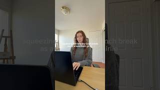 timestamped productive lunch break 🤍 #vlogs #routines #corporatelife