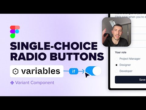 Create Interactive Radio Buttons in Figma - 2 Methods (Free Project Files Included)
