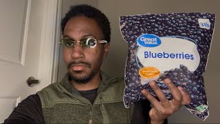 ASMR Eating A Bag Of Blueberries🫐 