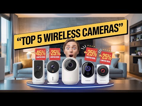 Top 5 Wireless Security Cameras Under 30$ from 5 different brands with top  reviews and ratings.