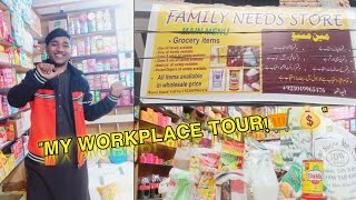 "My Work Place Tour! Where I  Spend Most Time🛒💰"