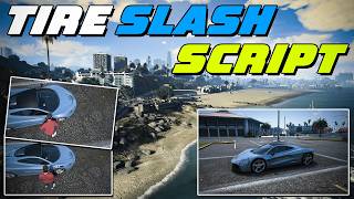 Free Tire Slash Script | Wasabi Tire Sslash Script | QBCore Framework | FiveM Tutorial #218