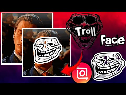 Kya ap bhi ishi tarah ki Troll face banana chahte ho||inshot se oh bhi free mein||#creates01