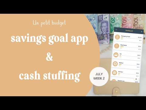 Cash Envelope System | Cash Stuffing July 2023 Week 2 | Savings App