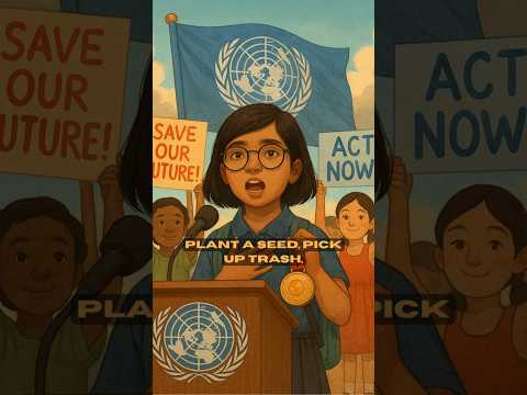 Day 7: Ridhima Pandey 🌍 | India’s Young Climate Crusader | 30 Days, 30 Lives #Shorts #climatechange