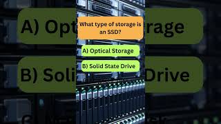 What type of storage is an SSD? #ytshorts #trending #quiz #tech