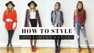 How to Style Statement Boots for Winter + LOOK BOOK