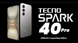 Tecno SPARK 40 Pro || 8GB 256GB 5200mAh Battery || Unboxing || @TechData-h8x