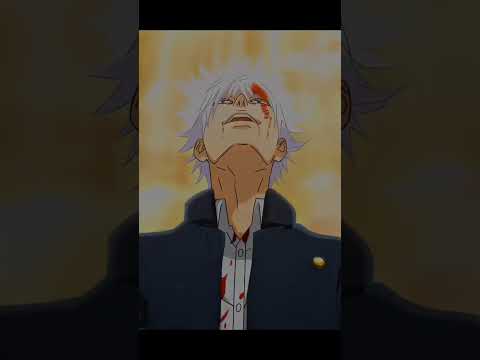 Gojo is too strong for Toji Gojo slams | #anime #theothersideofmakebelieve