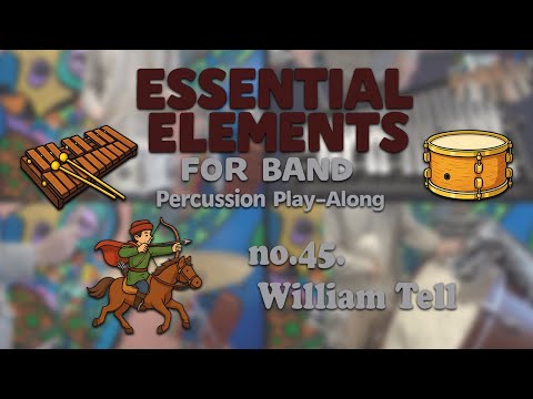 Essential Elements Percussion Play-Along - no.45 "William Tell"