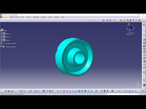 CATIA V5 Exercice 1 "Roue"
