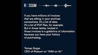 Podcast: Impact of AI on Intelligent Document Processing #shorts