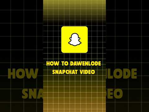 How to Dawenlode Snapchat Video #shorts #youtube #trick