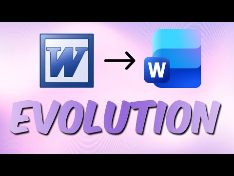 Microsoft Office icon Evolution (2003 - 2025)