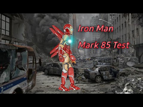 New Iron Man Mark 85 Model Test | Test 1| Captain Studios | DC2