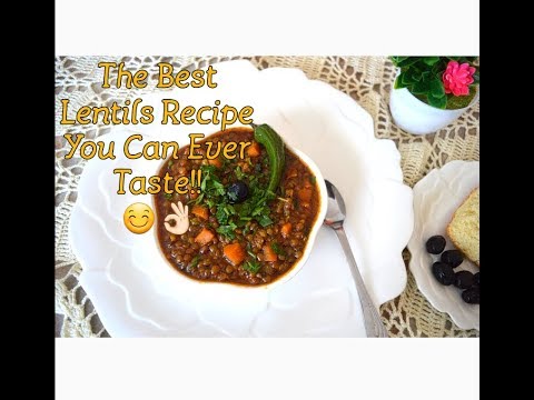 You Will Love Lentils After Trying This #MoroccanRecipe!❤❤❤