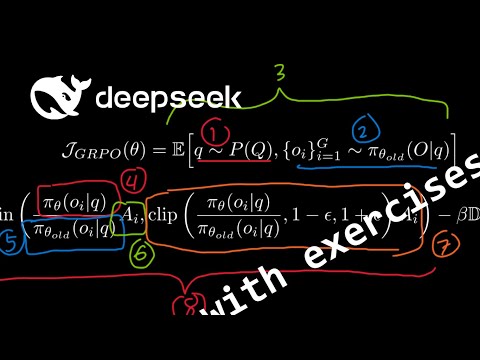 EVERY term in DeepSeek R1's GRPO explained (with examples and exercises) | RL Foundations