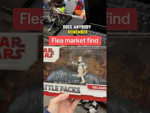 Hidden gem found at the flea market👀 #starwars #starwarscollector #toys #fyp #fleamarket