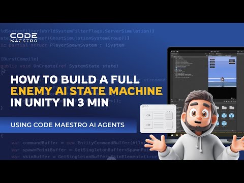 How to Build a Full Enemy AI State Machine in Unity with Code Maestro