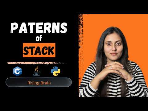 Master Stack  Patterns | DSA for Interviews
