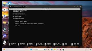 COBOL Programming - ACCEPT keyword. How to get user input.