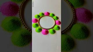 Rangoli designs for beginners easy 🤩🌺 #rangoli #shorts  #rangolidesigns