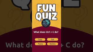 Do You Know What Ctrl + C Really Does? 🤔 | Keyboard Ninja Quiz 🔥