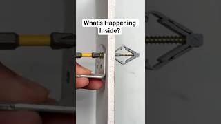 Mind-Blowing Screw & Anchor Mechanism!#ScrewMechanism #WallAnchor  #EngineeringHack