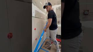 "Perfect Wall Tile Installation | Tile Leveling System | Bathroom Tiling Tips 2025"#tilesgop