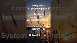 Can u solve the output? Strings and string functions | Java coding  #javachallenge #techgenius