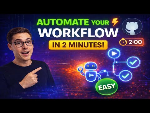 Automate Your Project Workflow in 2 Minutes with GitHub Actions ⚡