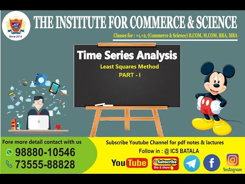 Time Series Analysis [ Least Squares Method ]