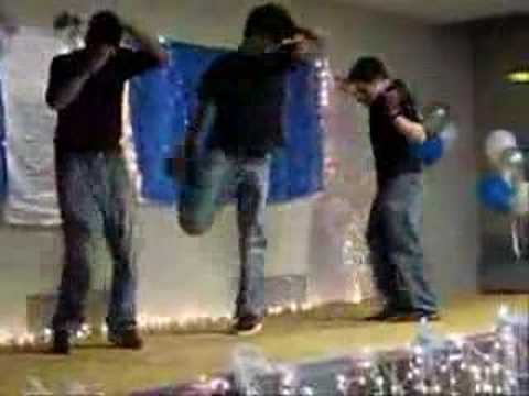 Mr East Halls MIB dance