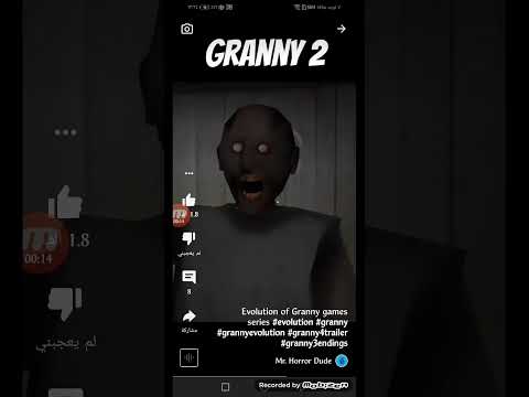 Evolution of granny games 1 2 3 #shoorts#