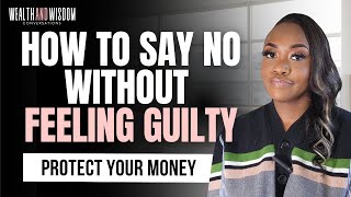 How to Say No to Money Requests