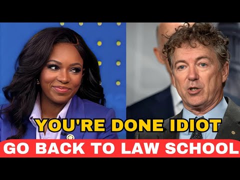 Rand Paul Tries to Humiliate Jasmine Crockett — She Crushes Him Using Leaked Tape