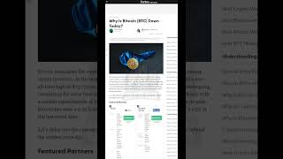 Why Btc dump? #btcdump #cryptodump #binance #cryptodesk123