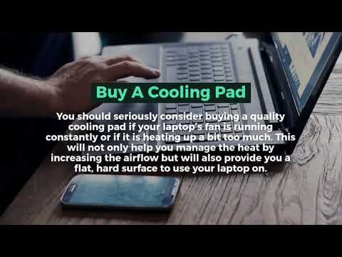 How to Stop Laptop From Over Heating
